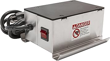 MAG-MATE DSC423-120 Surface Type Demagnetizer, Continuous Duty, Portable Demagnetizer Tool, 3 inch x 4.5 inch Demagnetizing Area, 120 VAC/2.1 Amp/6'